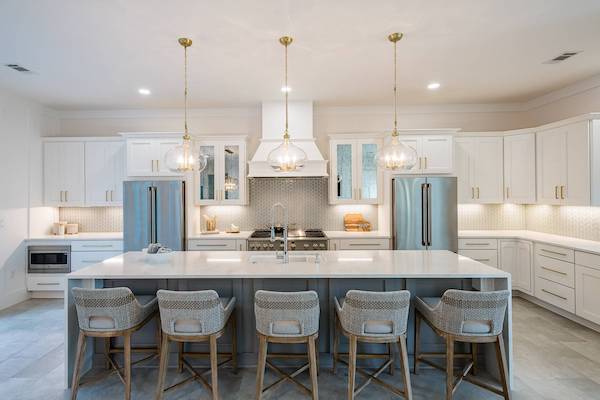 A kitchen in a 30A vacation rental A kitchen in a 30A vacation rental