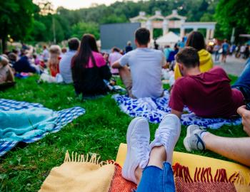 Rosemary Beach Outdoor Movie Night