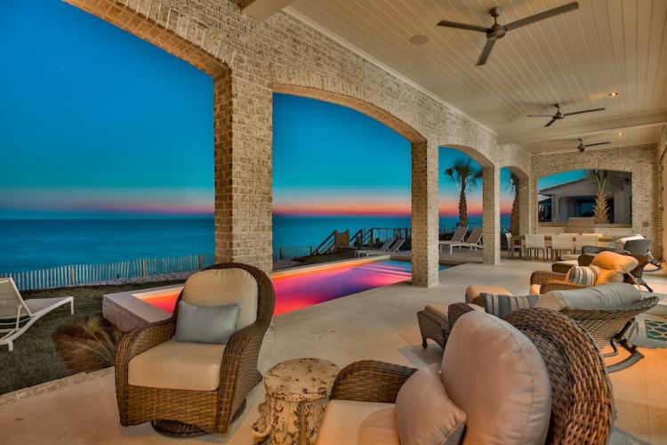The pool at 408 Blue Mountain.