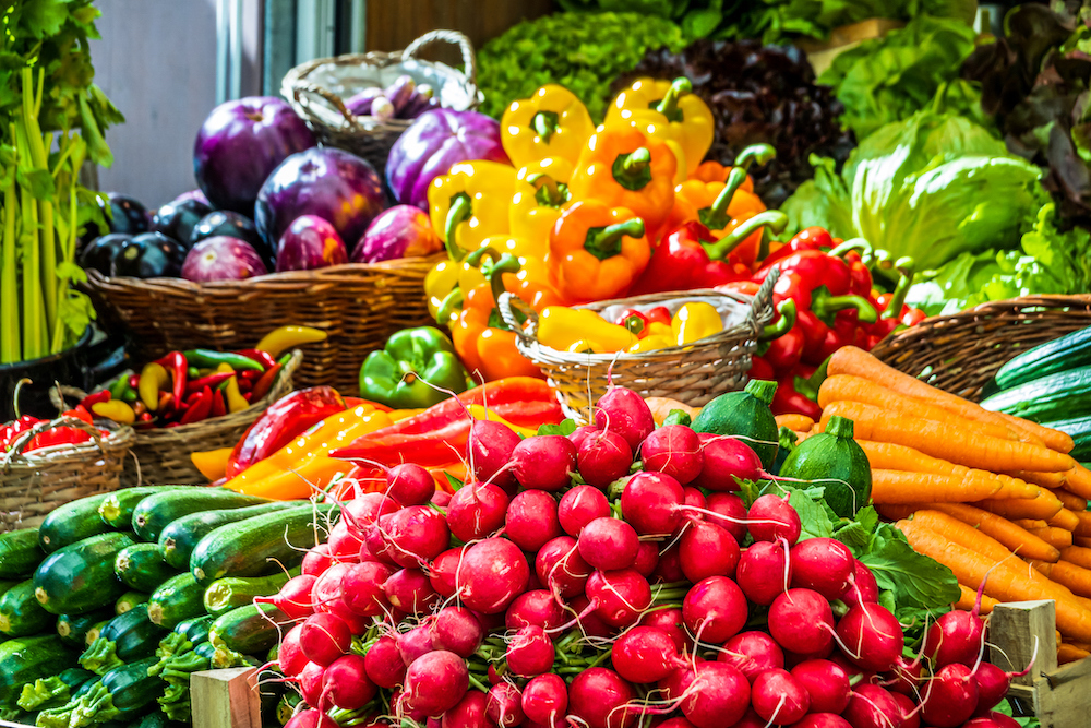 produce at rosemary beach farmers market